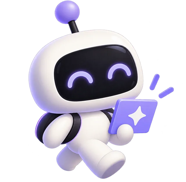 Agent A Day robot mascot